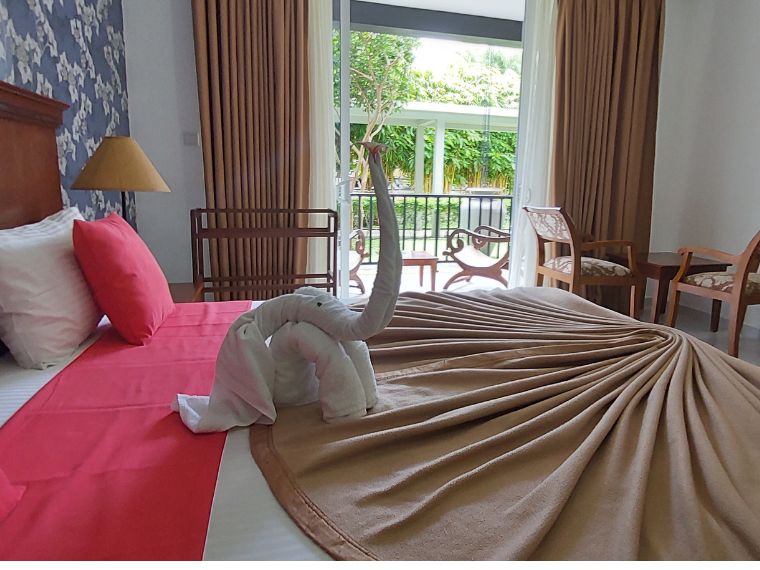 Garden Beach Hotel tropical garden