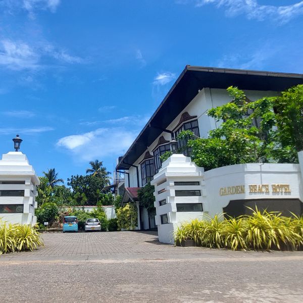 Garden Beach Hotel exterior — Kalutara North Sri Lanka