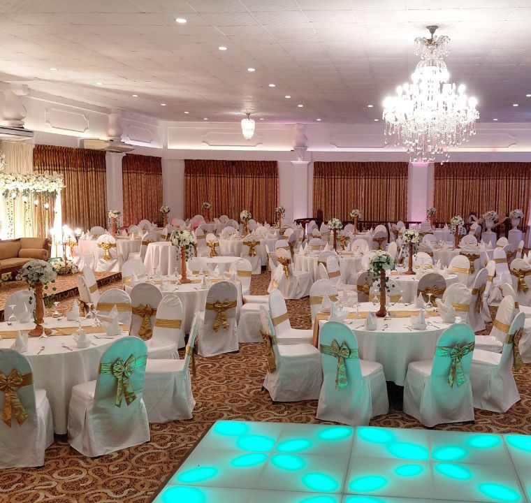 Leo Hall elegant banquet venue at Garden Beach Hotel Kalutara